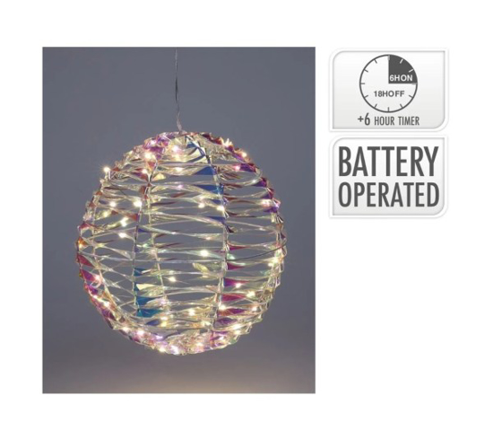 Prekės nuotrauka Rutulys 60  LED 25cm AMZ112580