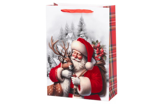 Prekės nuotrauka Dovanų maišelis Santa L Winteria