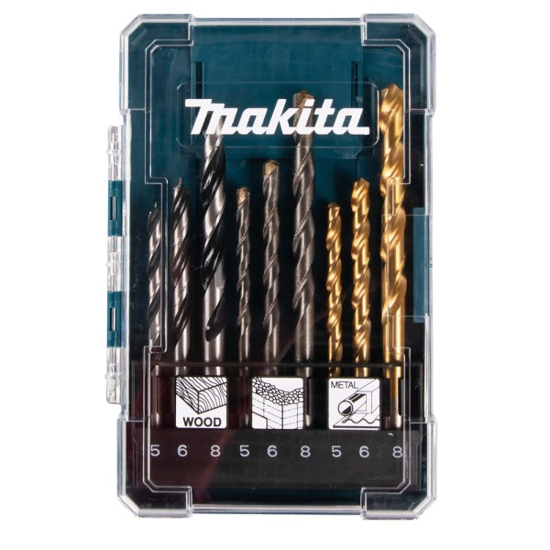 Prekės nuotrauka Grąžtų komplektas 9 vnt. D-71962 Makita