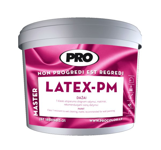 Prekės nuotrauka Dažai LATEX-PM 10 l PRO