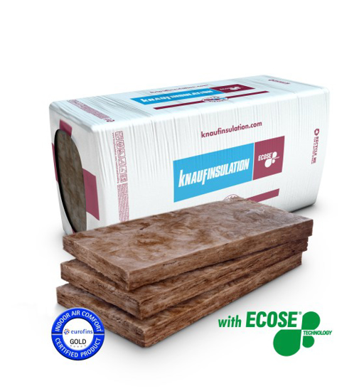 Prekės nuotrauka Universali hidrofobizuota mineralinės vatos plokštė KNAUF Insulation EXPERT 036, 50x565x1350 mm / 12,20 m²