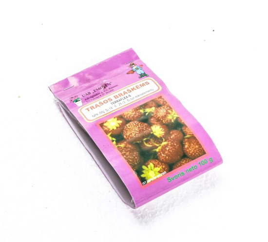 Prekės nuotrauka Trąšos braškėms 100g.