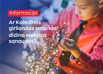Prekės nuotrauka Ar Kalėdinės girliandos smarkiai didina elektros sąnaudas?
