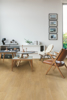 Prekės nuotrauka Vinilinės grindys Quick Step, Satin oak medium natural, SGSPC20311, 1219,2x184,15x2,5mm, 33 klasė, klijuojamas, Liv kolekcija