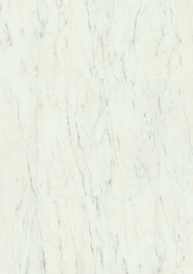 Prekės nuotrauka Vinilinės grindys Quick Step, Luna marble white, SGTC20305, 609,6x609,6x2,5mm, 33 klasė, klijuojamas, Blush kolekcija