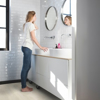 Prekės nuotrauka Vinilinės grindys Quick-Step, See breeze ąžuolas šviesus, AVMPU40079, 1494x209x5+1mm, 33 klasė, su užraktu ir su paklotu, Bloom kolekcija