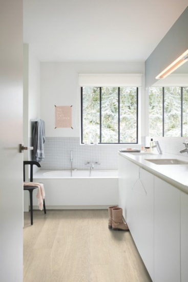 Prekės nuotrauka Vinilinės grindys Quick-Step, See breeze ąžuolas gelsvas, AVMPU40080, 1494x209x5+1mm, 33 klasė, su užraktu ir su paklotu, Bloom kolekcija