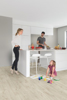 Prekės nuotrauka Vinilinės grindys Quick-Step, Canyon ąžuolas gelsvas, AVSPT40038, 1251x189x4mm, 33 klasė su užraktu, Blos base kolekcija