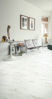 Prekės nuotrauka Vinilinės grindys Quick-Step, Carrara marmuras baltas, AVSTT40136, 610x303x4mm, 33 klasė, su užraktu, Oro base kolekcija