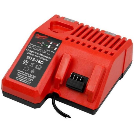 Prekės „Kroviklis akumuliatoriams 18/12V M12-18 C Milwaukee“ paveikslėlis