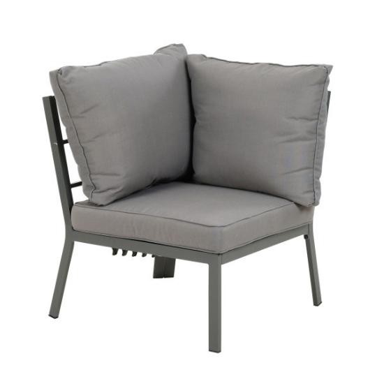 Prekės „Lauko baldų komplektas „Sofia“ – kampinė sofa su šoniniais staliukais“ paveikslėlis
