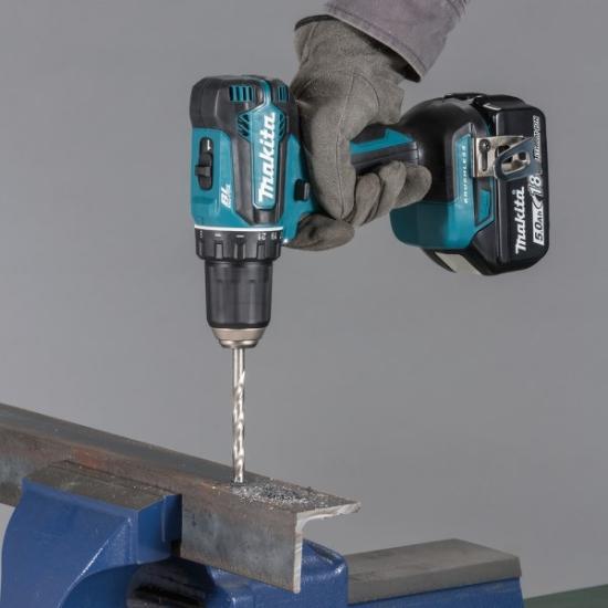 Prekės „Suktuvas akumuliatorinis 18V/3,0 Ah + kroviklis DC18SD, 50/27Nm DDF485SF Makita“ paveikslėlis