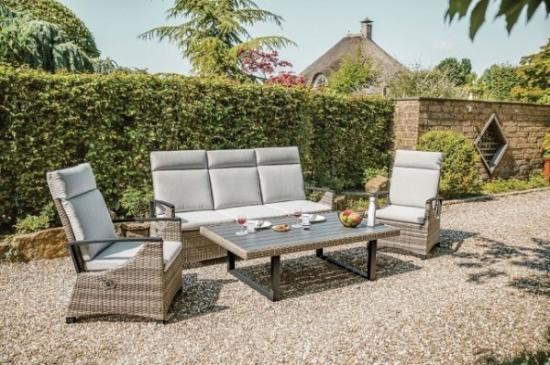 Prekės „Lauko baldų komplektas „Antigua“ – 2 krėslai, sofa ir stalas

“ paveikslėlis
