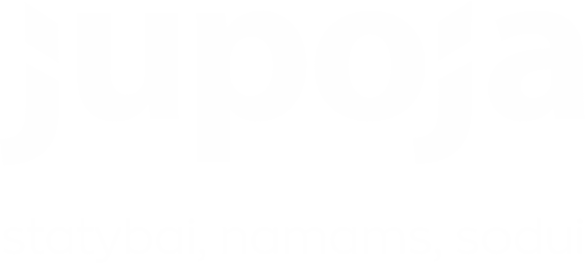 Jupoja - ir remontui ir statybai, prekės sodui, daržui, namams ir buičiai. Elektra, dažai, santechnika, šildymas, vėdinimo prekės, įrankiai, tvirtinimo detalės. Pristatymas visoje Lietuvoje — logo
