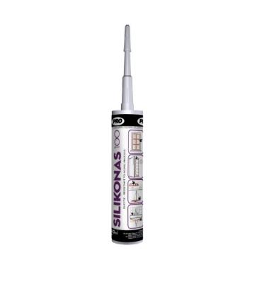 Prekės „Silikonas 100 PRO, 310 ml, baltas“ paveikslėlis