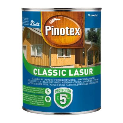 Prekės „Medienos impregnantas PINOTEX CLASSIC, 1 l bespalvis, matinis“ paveikslėlis