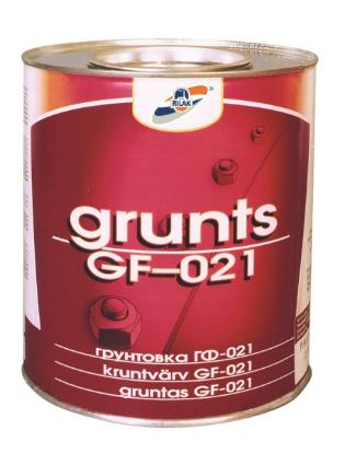 Prekės „Gruntas alkidinis GF-021 raudonai rudas 2,7 l“ paveikslėlis