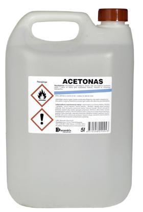 Prekės „Acetonas 1 l“ paveikslėlis