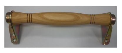 Prekės „Medinė durų rankena, 220 mm“ paveikslėlis