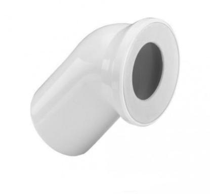 Prekės „Alkūnė WC pajungimui Ø 100 mm 45° Viega 101718“ paveikslėlis