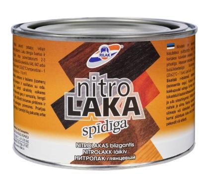 Prekės „Lakas baldinis nitroceliuliozinis NITROLAK blizgantis 0,9 l“ paveikslėlis
