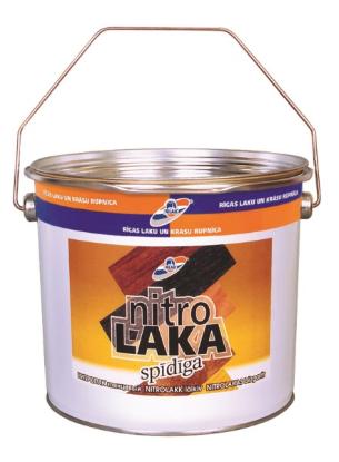 Prekės „Lakas baldinis nitroceliuliozinis NITROLAK blizgantis 2,7 l“ paveikslėlis