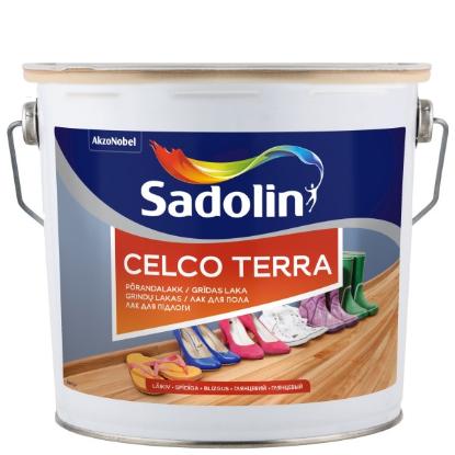 Prekės „Medinių grindų lakas SADOLIN CELCO TERRA 90, 1 l, blizgus“ paveikslėlis