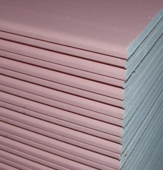 Prekės „Priešgaisrinė gipskartonio plokštė GKF KNAUF, 1200x3000x12,5 mm, impregnuota, ugniai atspari“ paveikslėlis