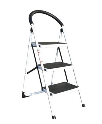Prekės „Kopėčios plieninės buitinės 3 pakopų 70 cm SF0503A“ paveikslėlis