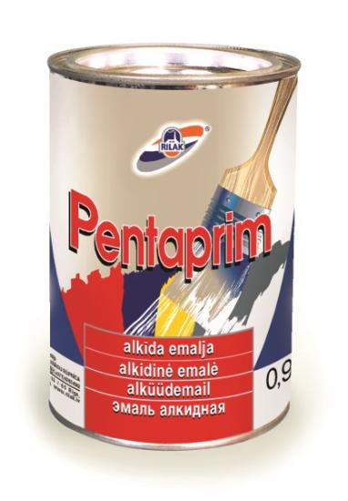 Prekės „Emalė universali alkidinė Pentaprim 0,9 l Šviesiai pilka“ paveikslėlis