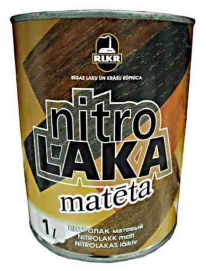 Prekės „Lakas baldinis nitroceliuliozinis NITROLAK matinis 0,9 l“ paveikslėlis