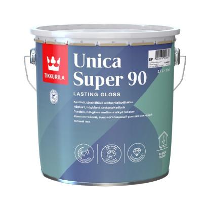 Prekės „Lakas medienai uretaninis alkidinis Tikkurila Unica Super blizgus EP 2,7 l“ paveikslėlis