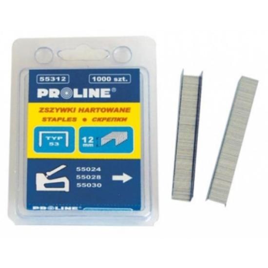 Prekės „Segtukai metaliniai tvirtinimo elementai 12 mm M53 Proline 1000 vnt P-55312“ paveikslėlis