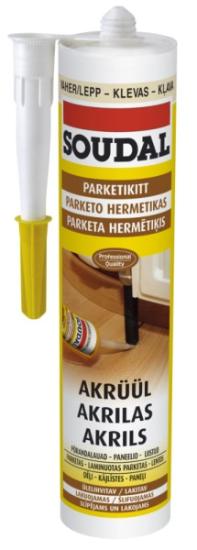 Prekės „Hermetikas-sandrintojas Soudal Parketkit M.E, 280 ml, ąžuolas“ paveikslėlis