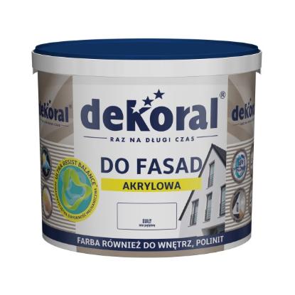Prekės „Fasadiniai dažai Polinit balti 5 l“ paveikslėlis
