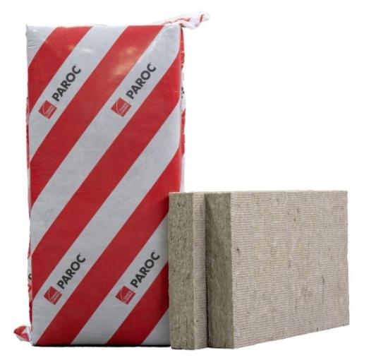 Prekės „Akmens vata PAROC ROS 50, plokštiems stogams, 40x1800x1200 mm / 2,16 m²“ paveikslėlis