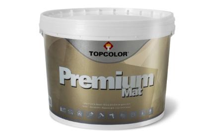 Prekės „Dažai lateksiniai PREMIUM matiniai 10 l TOPCOLOR“ paveikslėlis