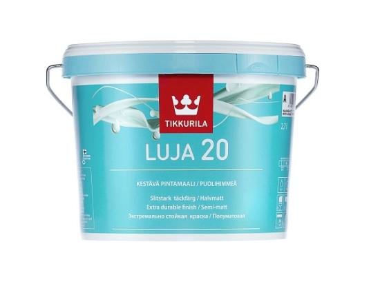 Prekės „Dažai pusiau matiniai sienoms ir luboms Tikkurila Luja A 2,7 l“ paveikslėlis