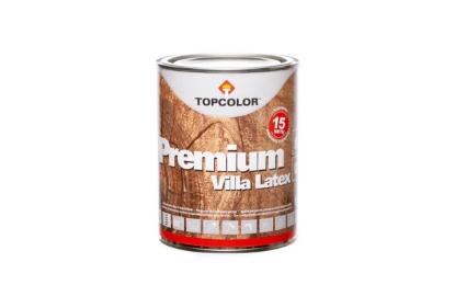 Prekės „Dažai dispersiniai TOPCOLOR VILLA LATEX žali 1 l“ paveikslėlis