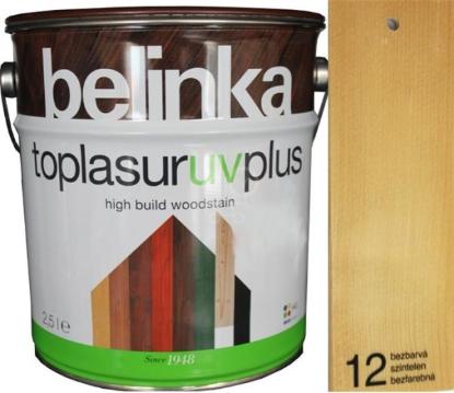 Prekės „Impregnantas medienai Belinka Toplasur-UVPlius 12 2,5 L“ paveikslėlis