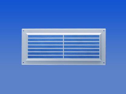 Prekės „Grotelės ventiliacinės plastikinės 130 x 300 mm VR1330P pilkos“ paveikslėlis