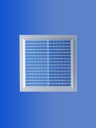 Prekės „Grotelės ventiliacinės plastikinės 250 x 250 mm VR2525B rudos“ paveikslėlis