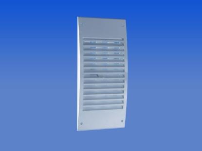 Prekės „Grotelės ventiliacinės plastikinės 140 x 300 mm N30R balta Europlast“ paveikslėlis