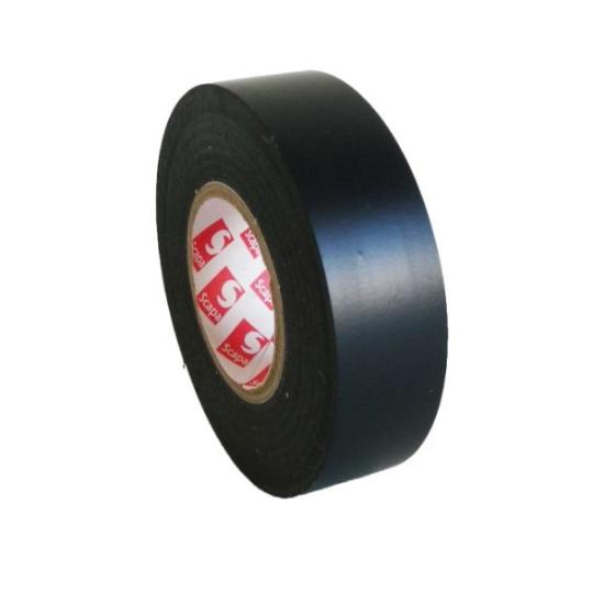 Prekės „Juosta izoliacinė PVC SCAPA 15/10 juoda 15 mm x 10 m Scapa“ paveikslėlis