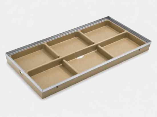 Prekės „Batų valymo vonelė ACO vario su cinko plieno briauna 100 x 50 cm 00400“ paveikslėlis