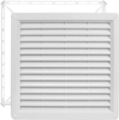 Prekės „Grotelės ventiliacinės plastikinės su tinkleliu 307 x 307 mm VM300300 Haco“ paveikslėlis