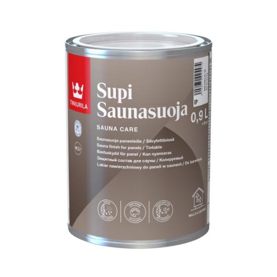 Prekės „Lakas pirties Tikkurila Supi Saunasuoja 0,9 l“ paveikslėlis