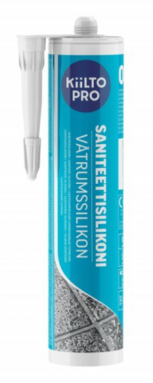 Prekės nuotrauka Sanitarinis silikonas -  KESTOSIL 50 juoda 310ml