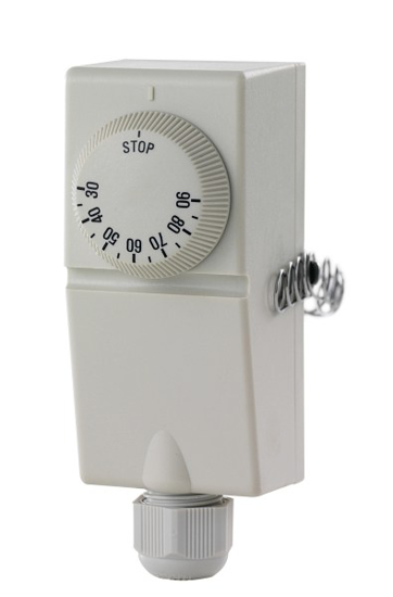 Prekės nuotrauka Kontaktinis termostatas 10-90 C 15 A (2,5 A) - 250 V kintamoji srovė