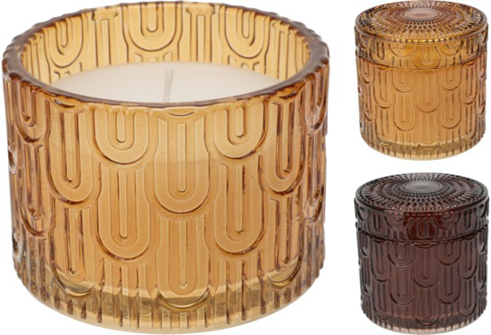 Prekės nuotrauka Žvakė aromatinė stiklinėje 8cm HC7430680